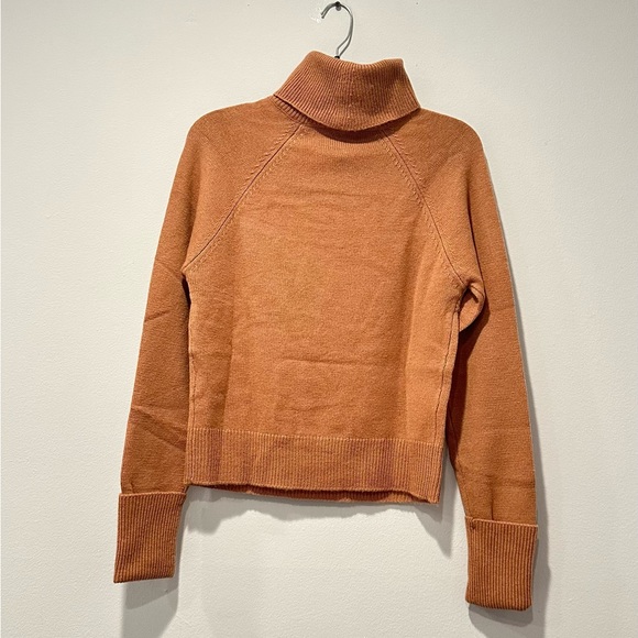 PAIGE NWT Cherise Knit Cut Out Turtleneck Sweater, Size S - Picture 4 of 14